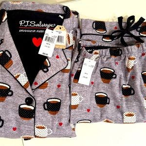 PJ Salvage Flannel Set